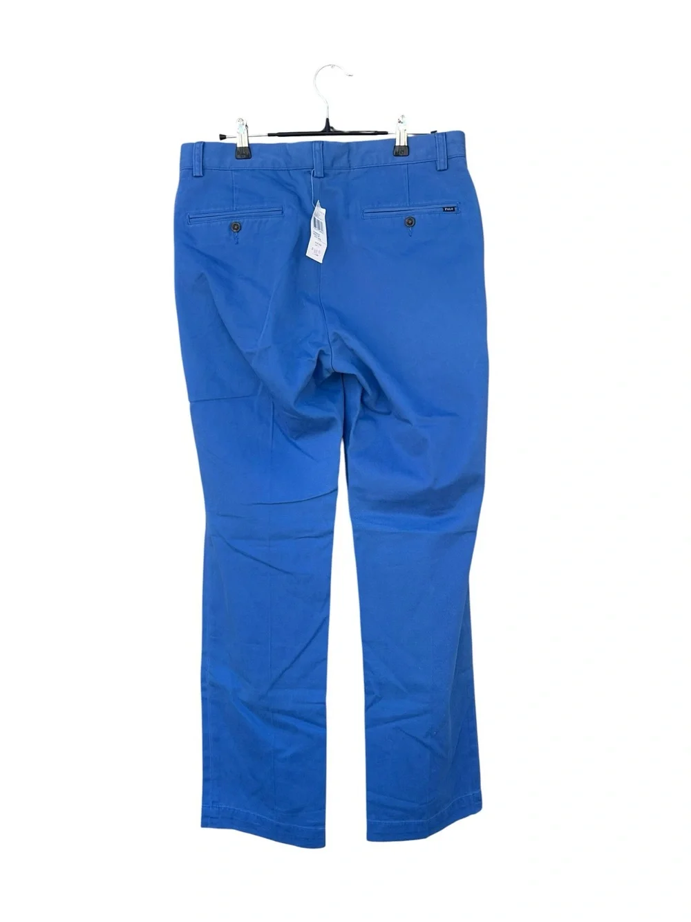 NWT Polo Ralph Lauren Classic Fit Blue Men’s Chino Pants - Size 32x32 - Straight - Picture 9 of 12